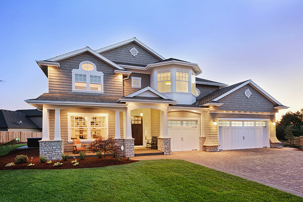 A beautiful house with yellow exterior job